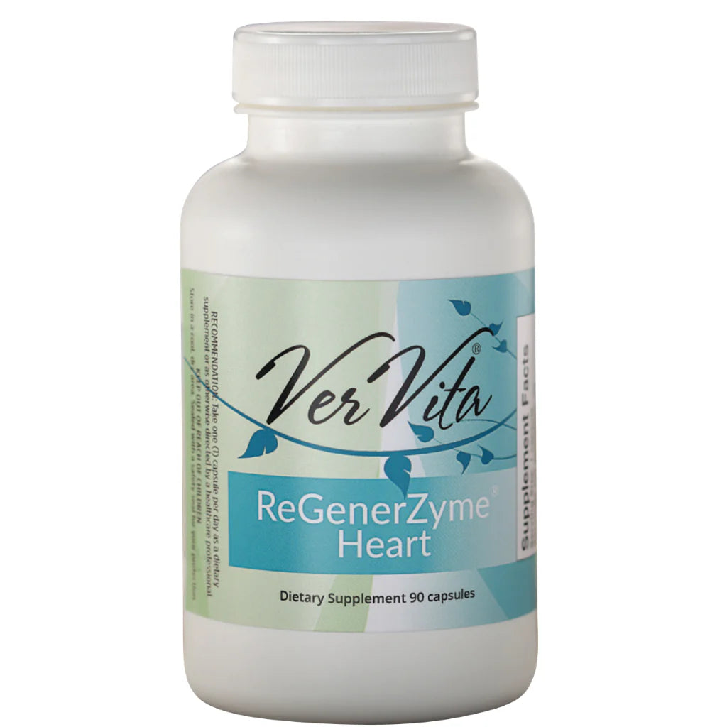 ReGenerZyme Heart - 90 Capsules | VerVita | Supplement Hub