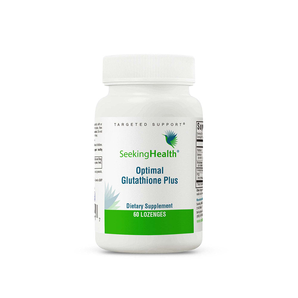 seeking health glutathione lozenge Optimal Glutathione Plus - 60 Lozenges