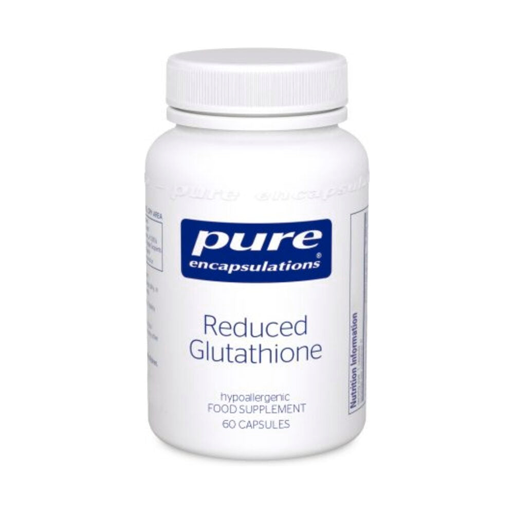 Reduced Glutathione - 60 Capsules | Pure Encapsulations Supplement Hub Global Reduced Glutathione - 60 Capsules | Pure Encapsulations Supplement Hub Global