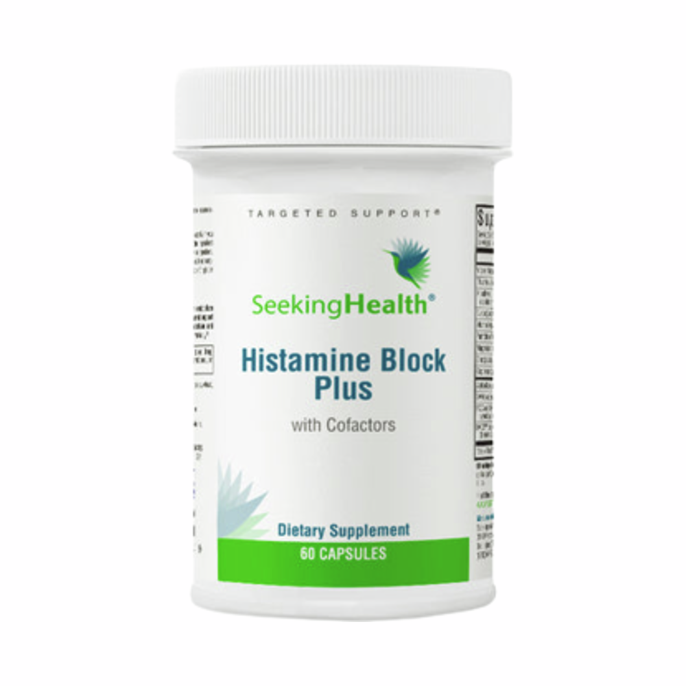 Histamine Block Plus | 60 Capsules | Seeking Health | Supplement Hub –  Supplement Hub Global