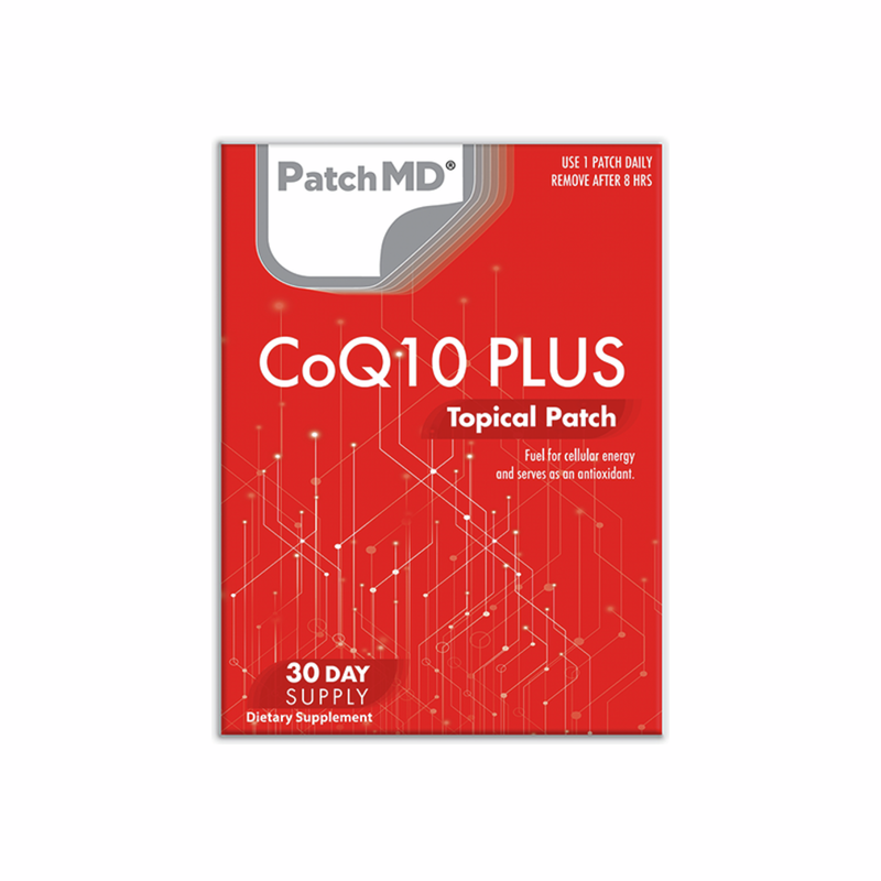 CoQ10 Plus (Topical Patch 30 Day Supply) - 30 Patches | PatchMD