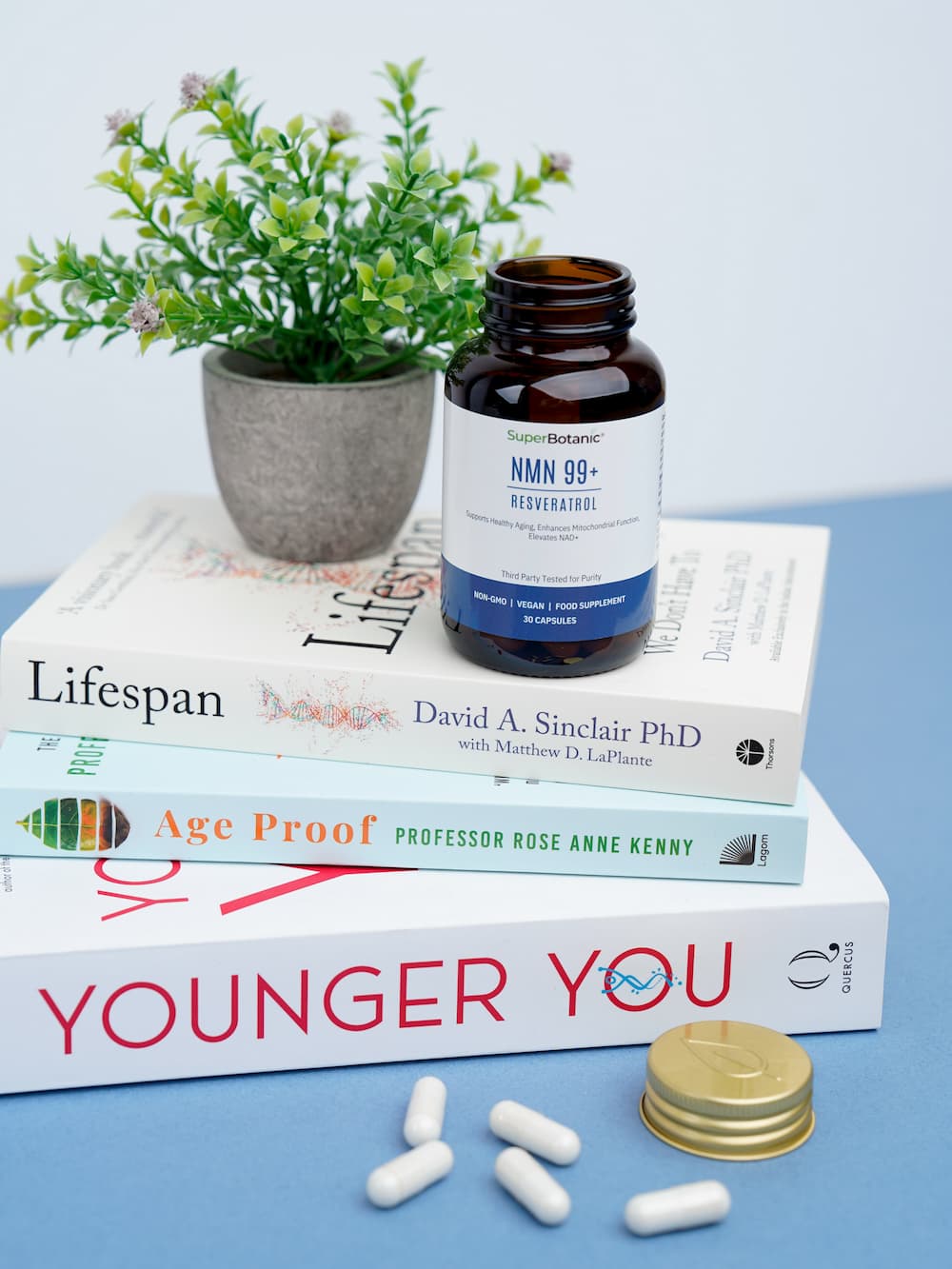 NMN 99+ with trans-Resveratrol - 30 capsules| Super Botanic