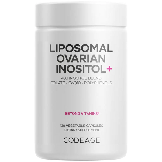 Liposomal Ovarian Inositol + - 120 Capsules | Codeage