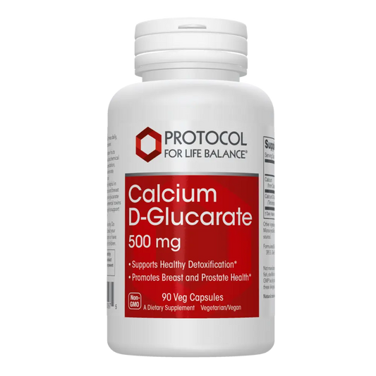 Calcium D-Glucarate 90 Capsules | Protocol for Life Balance
