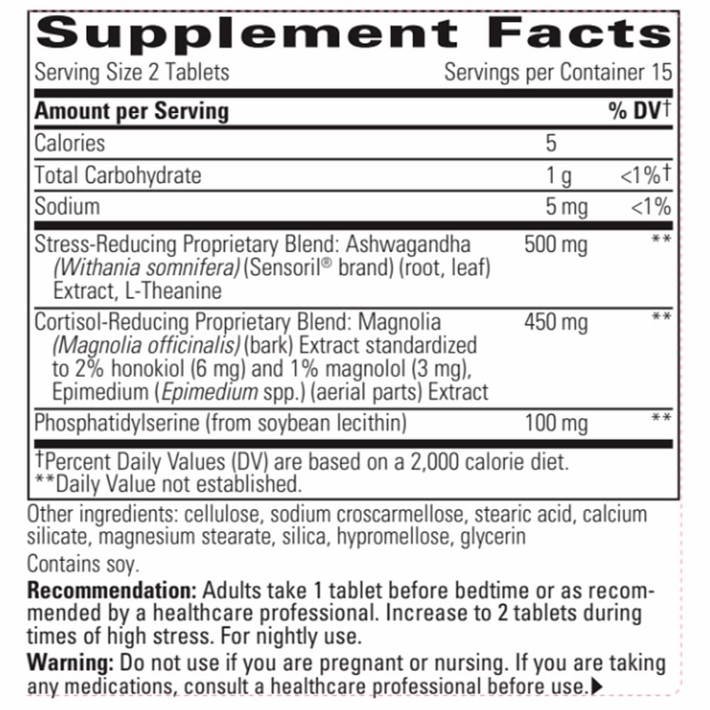 Cortisol Manager - 30 Tablets | Integrative Therapeutics
