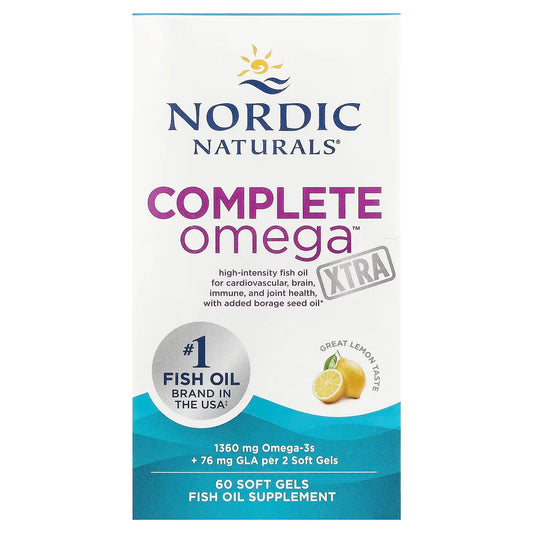 Complete Omega Xtra - 60 Softgels | Nordic Naturals