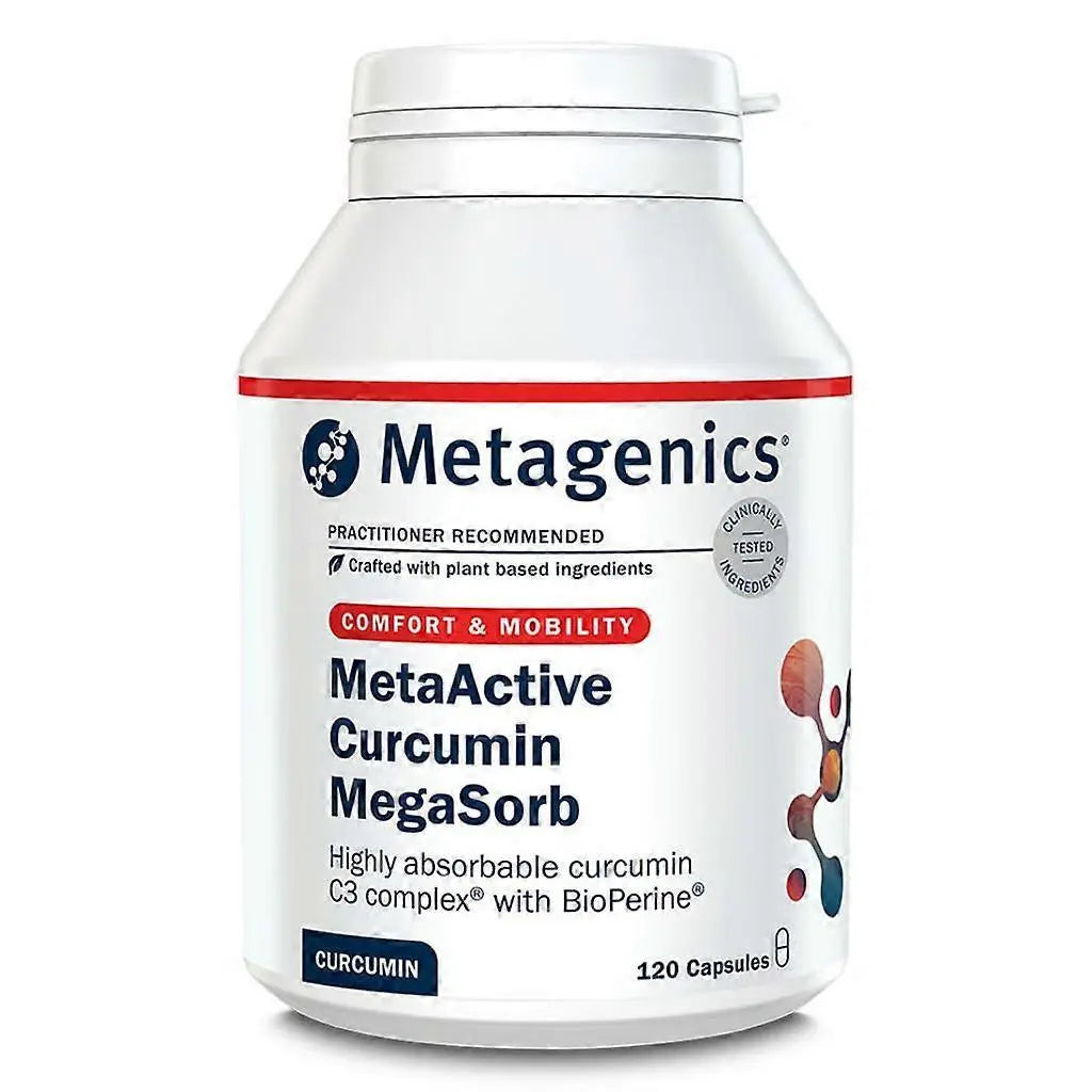 MetaActive Curcumin MegaSorb - 120 Capsules  | Metagenics