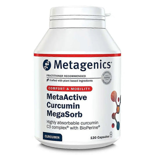 MetaActive Curcumin MegaSorb - 120 Capsules  | Metagenics