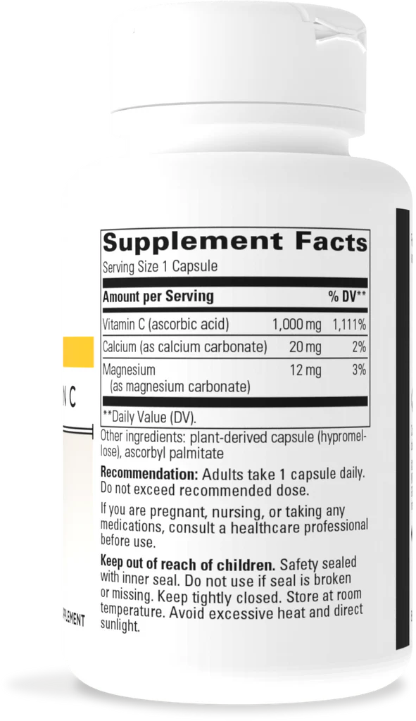 Buffered Vitamin C - 60 Capsules | Integrative Therapeutics