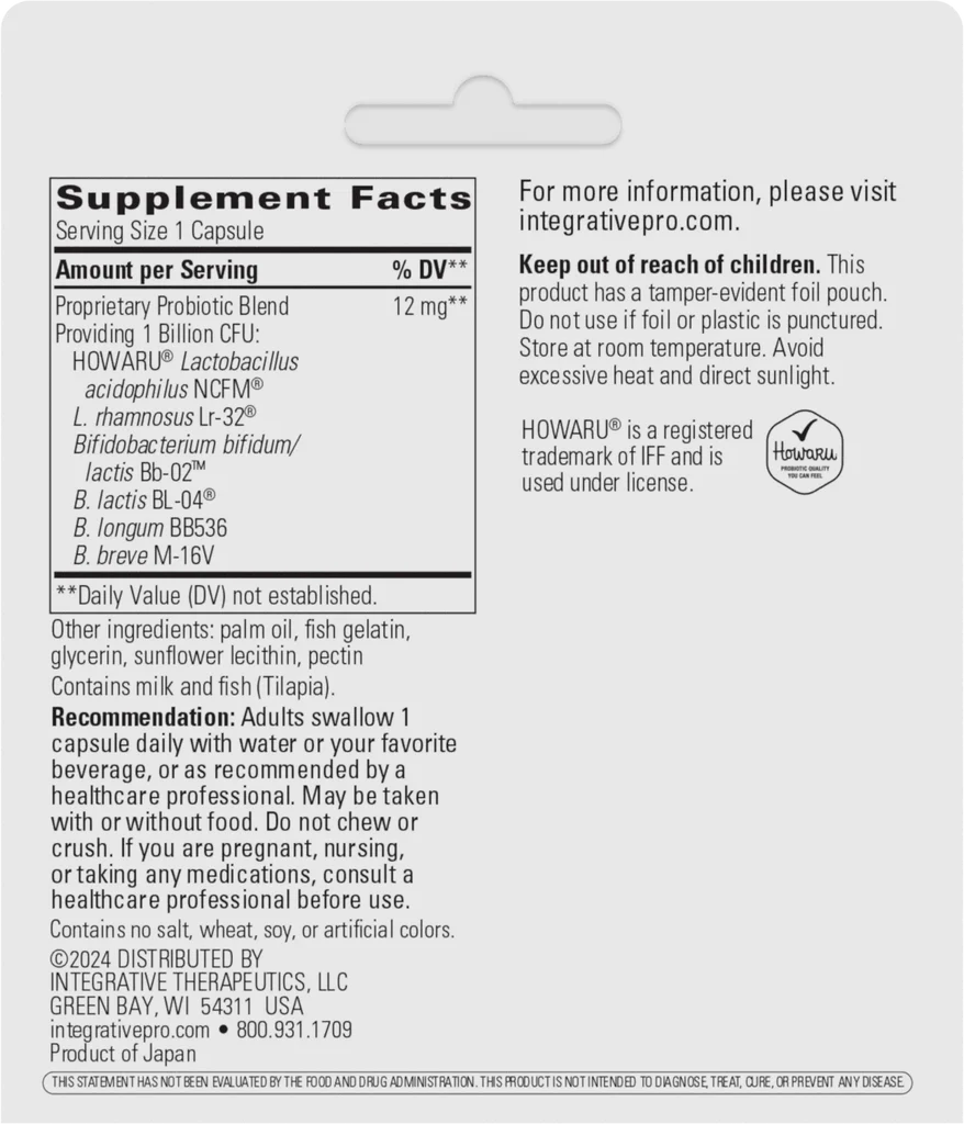 Pro-Flora™ Concentrate - 90 Capsules | Integrative Therapeutics