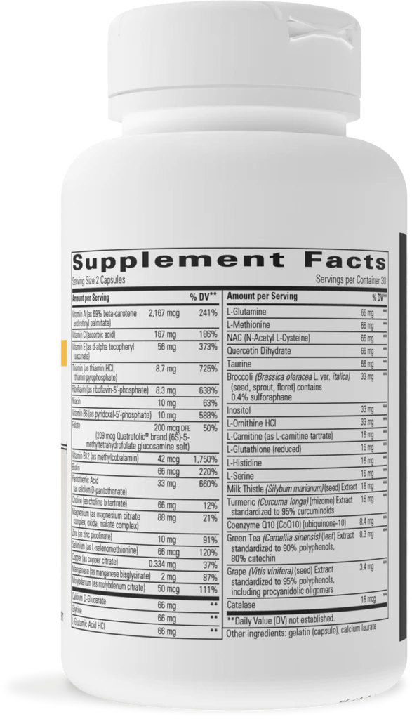 Detoxication Factors™ - 60 Capsules | Integrative Therapeutics