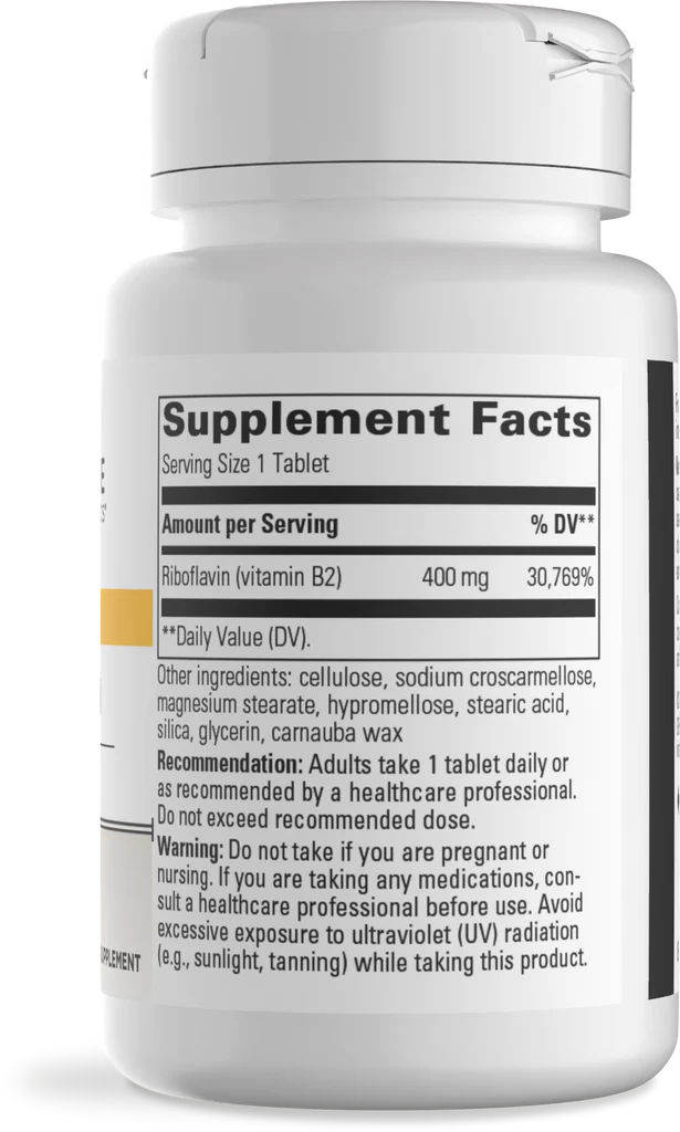 Riboflavin - 30 Tablets | Integrative Therapeutics