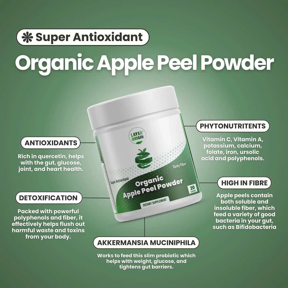 Organic Apple Peel Powder| Layer Origin
