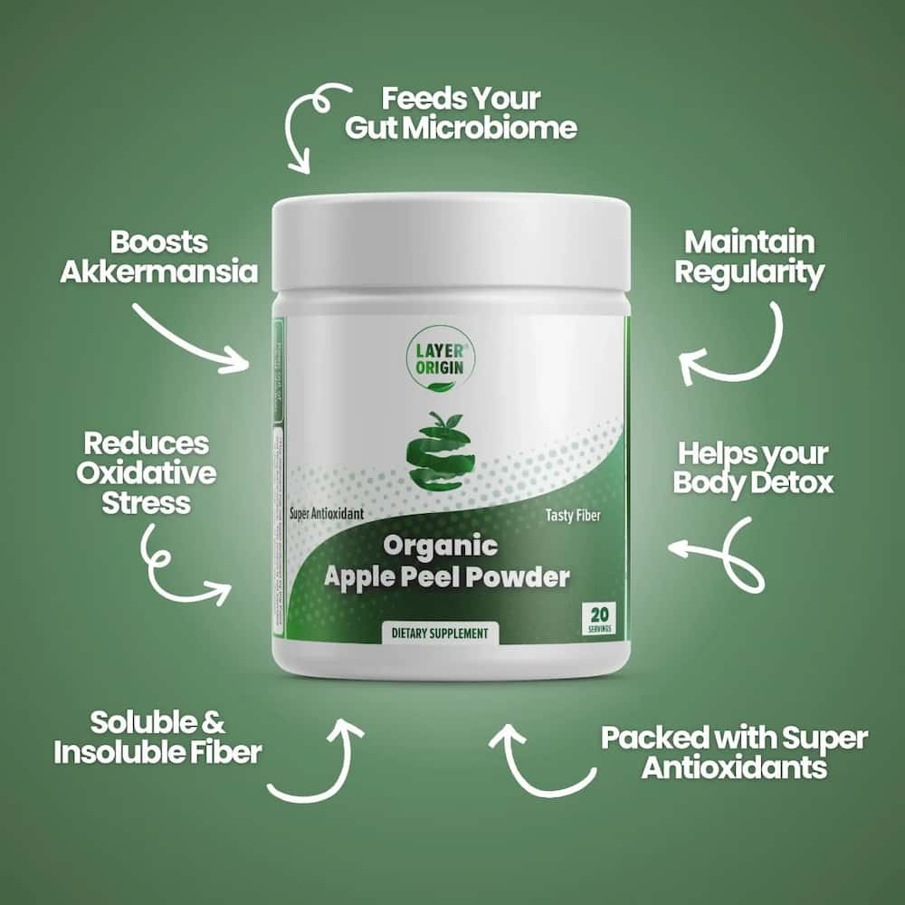 Organic Apple Peel Powder| Layer Origin