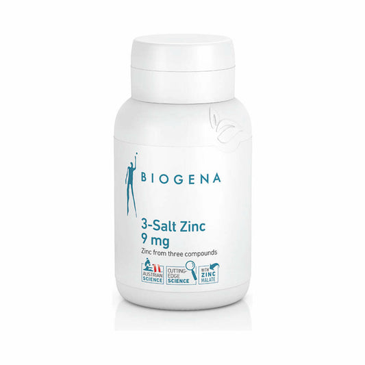 3-Salt Zinc - 60 Capsules | Biogena