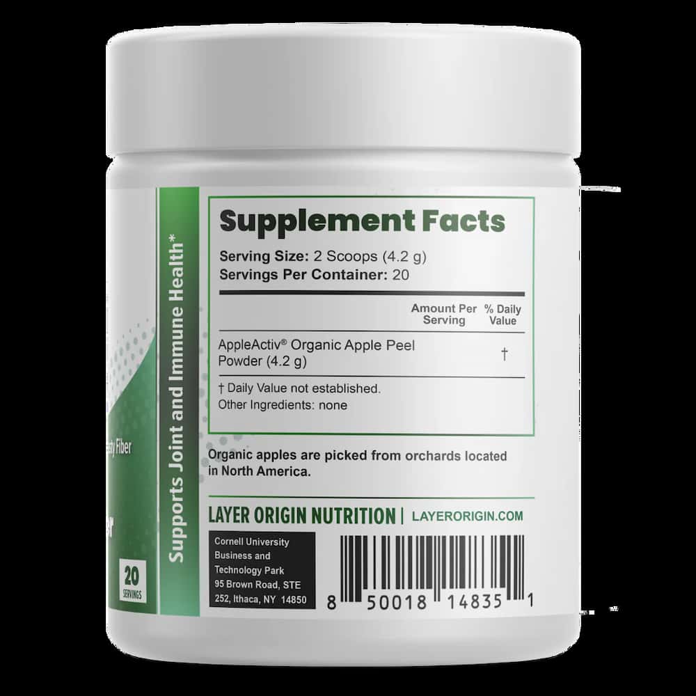 Organic Apple Peel Powder| Layer Origin