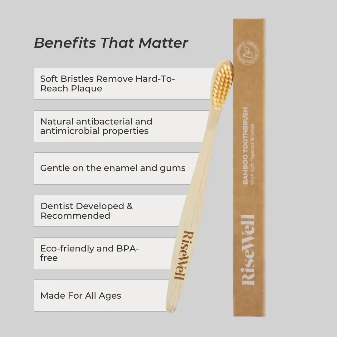 Bamboo Toothbrush | RiseWell