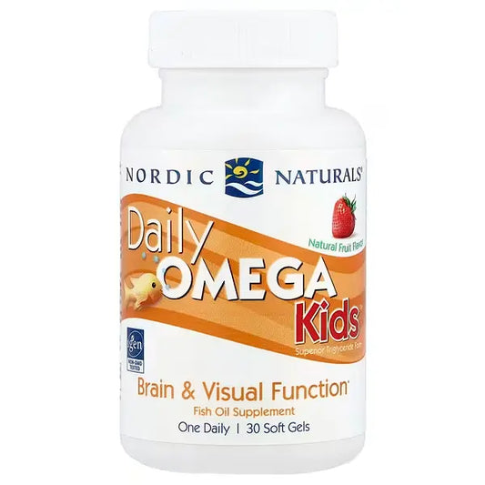 Daily Omega Kids™, Natural Fruit - 30 Softgels | Nordic Naturals
