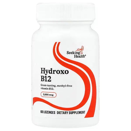 Hydroxo B12 | 60 Sugetabletter | Seeking Health