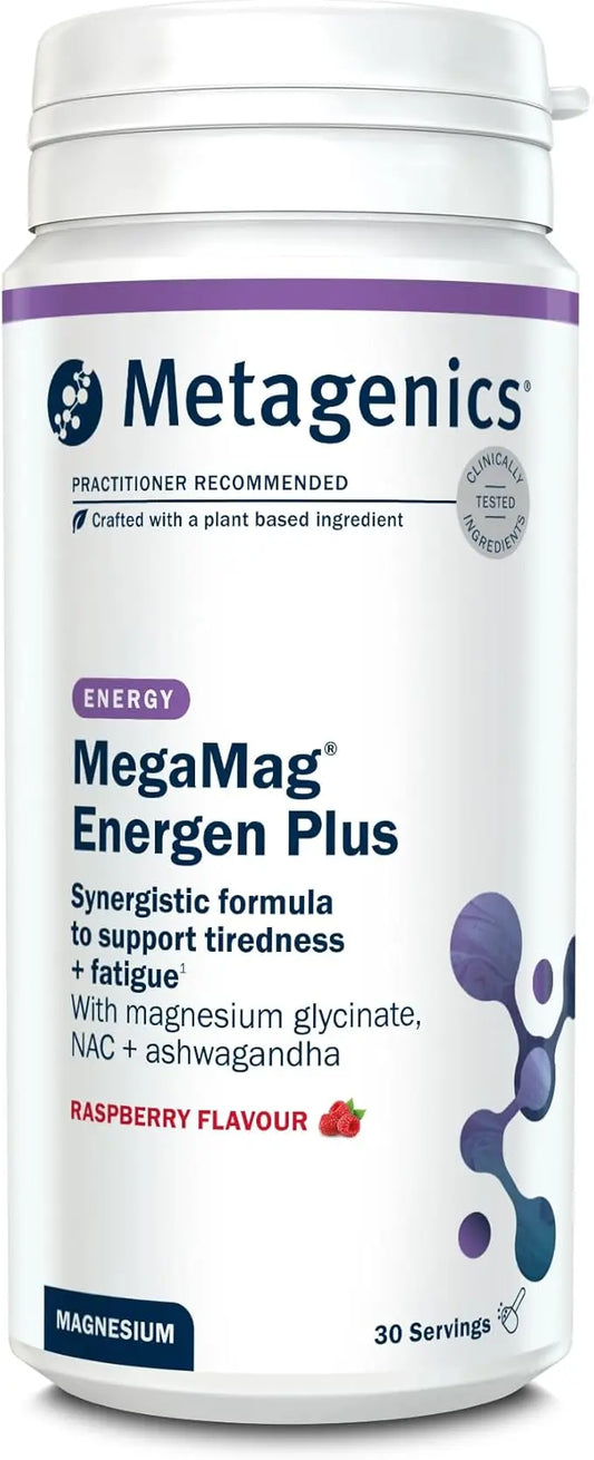 MegaMag Energen Plus (Raspberry) 30 Servings | Metagenics