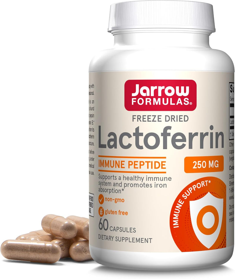 Lactoferrin | 250mg | 60 Kapsler | Jarrow Formulas