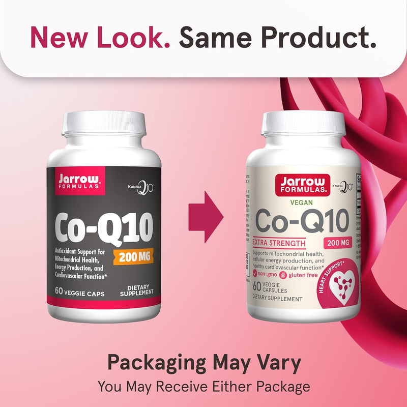 Co-Q10 200mg - 60 Capsules | Jarrow Formulas