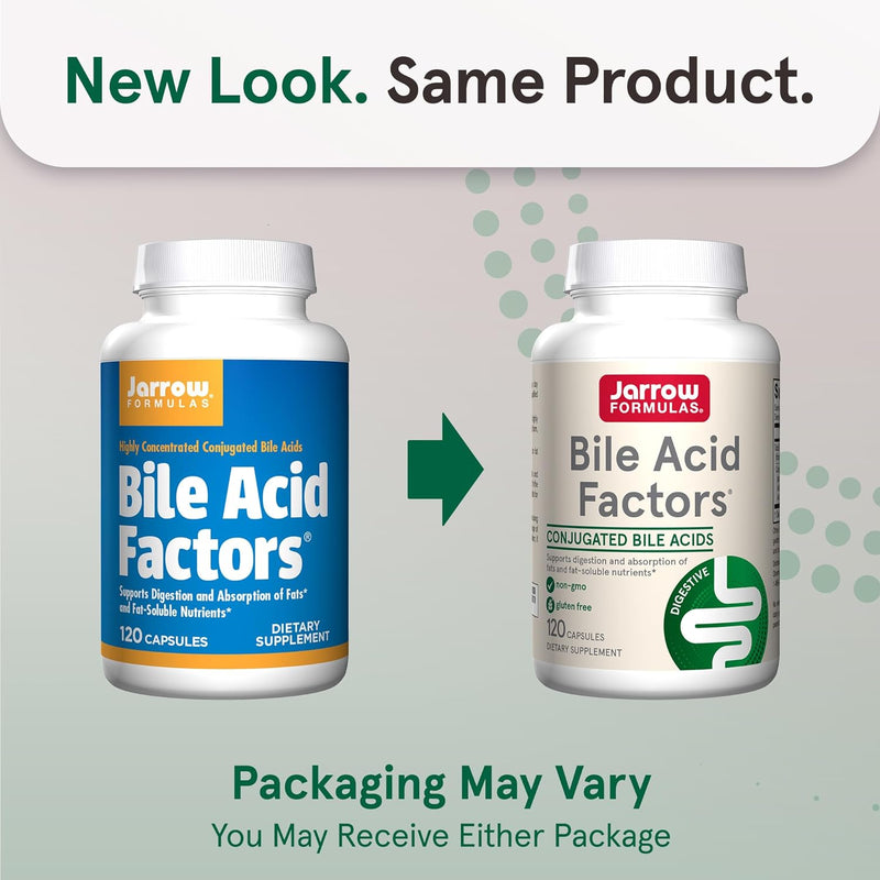 Bile Acid Factors - 120 Capsules | Jarrow Formulas