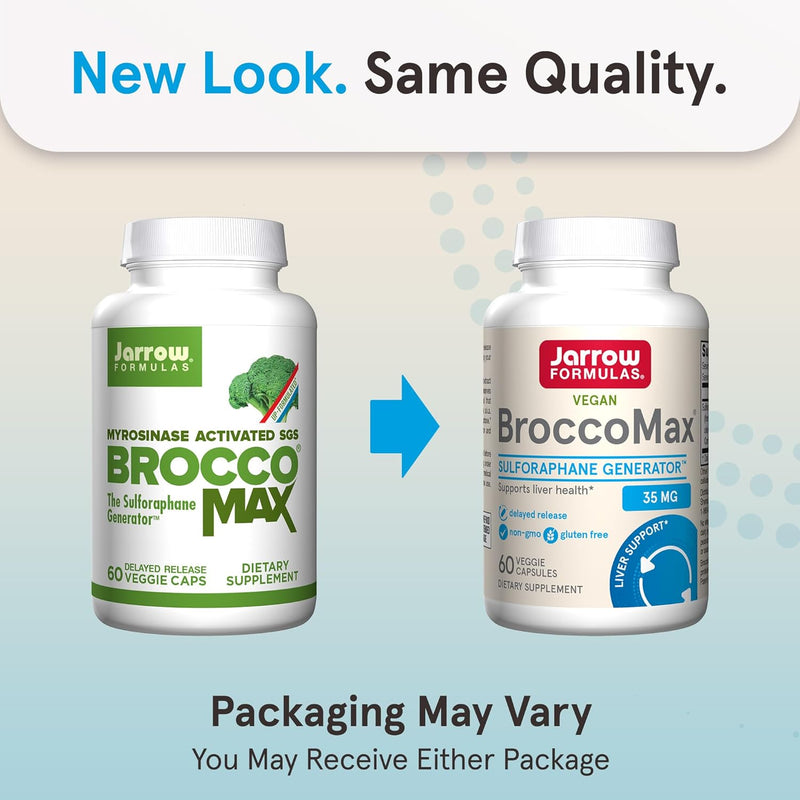 BroccoMax - 60 Capsules | Jarrow Formulas