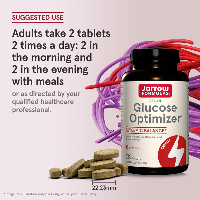 Glucose Optimizer - 120 Tablets | Jarrow Formulas