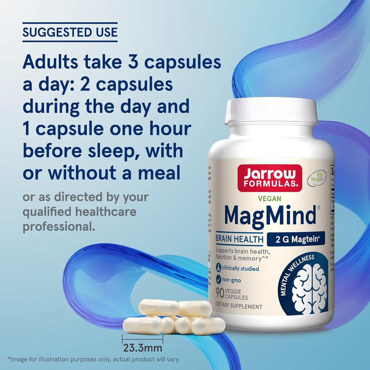 Mag Mind - 90 Capsules | Jarrow Formulas