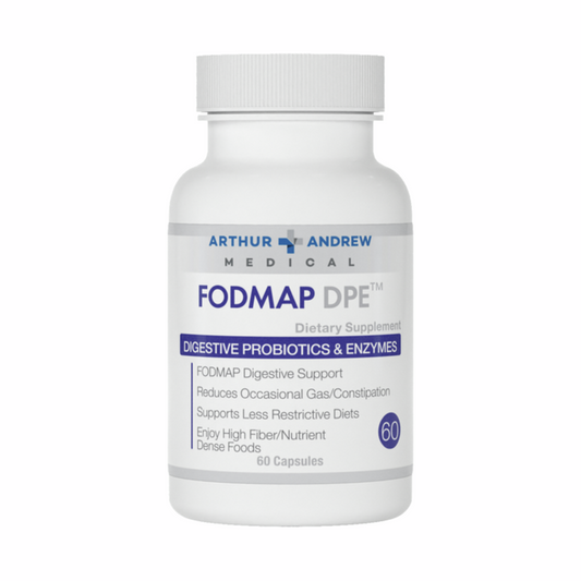 FODMAP DPE (Digestive Probiotics & Enzymes) - 60 Capsules | Arthur Andrew Medical