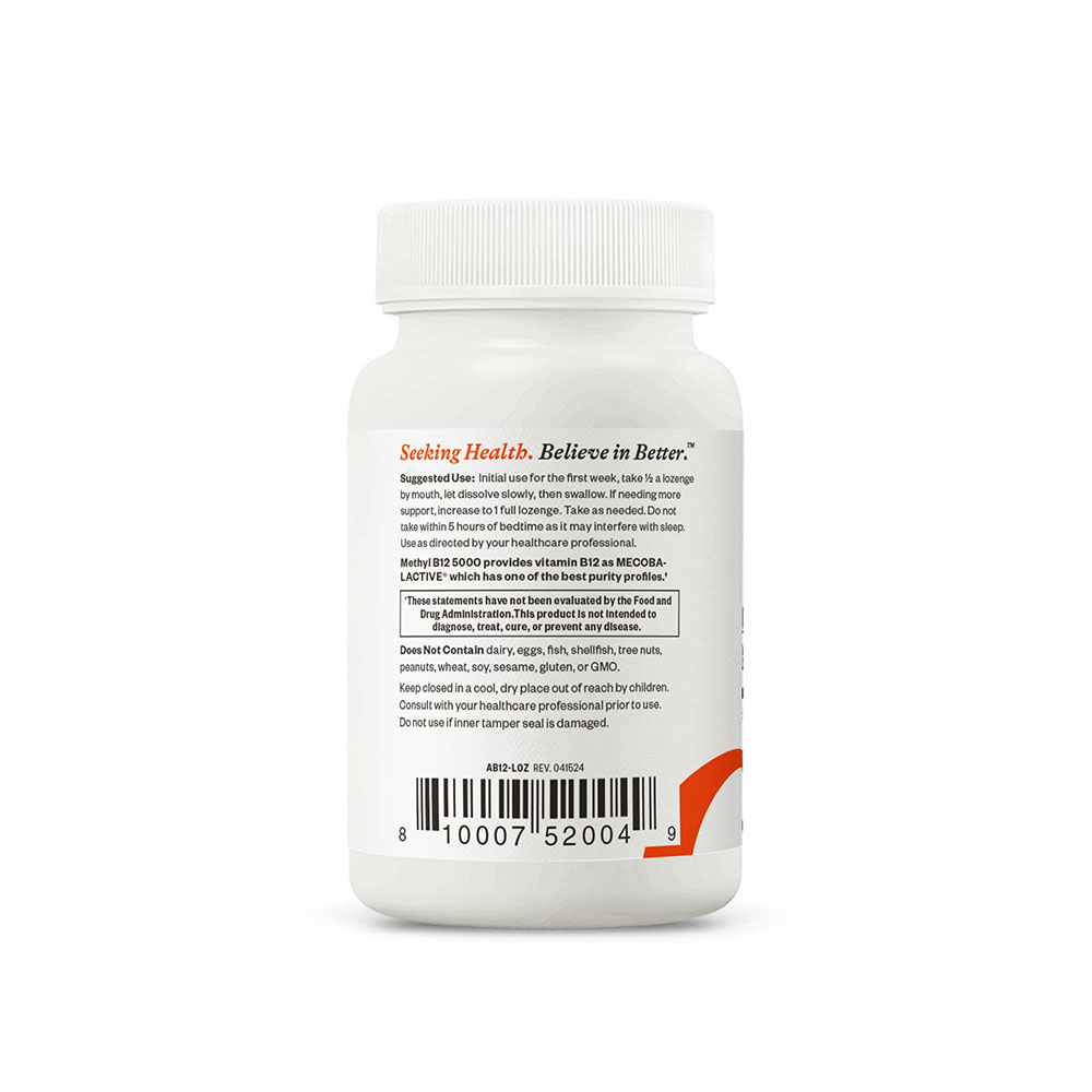 Attivo B12 5000 - 60 pastiglie | Seeking Health