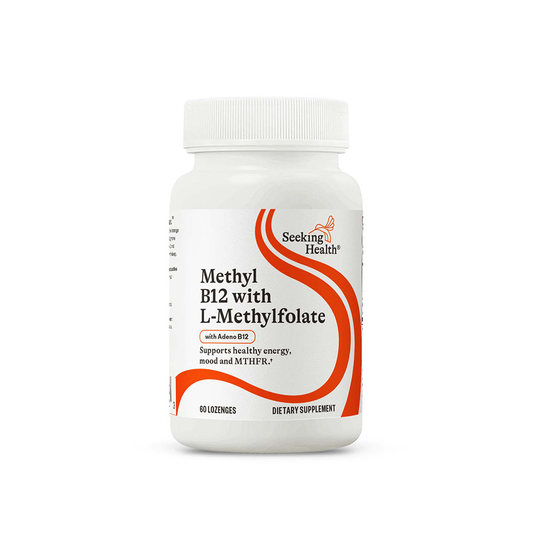 Methyl B12 with L-Methylfolate - 60 Lozenges | Seeking Health