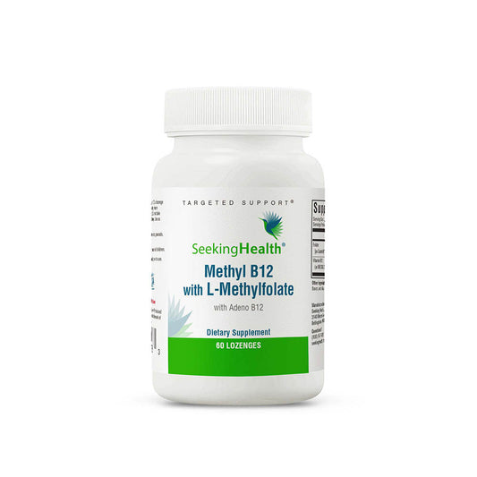 Methyl B12 with L-Methylfolate - 60 Lozenges | Seeking Health