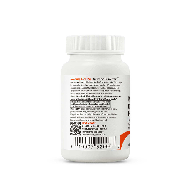 Methyl B12 con L-Metilfolato - 60 compresse | Seeking Health