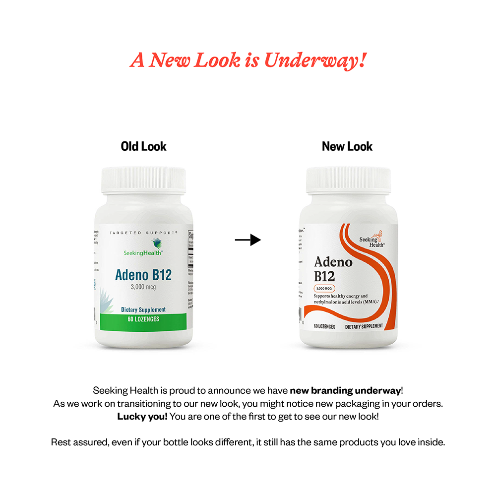 Adeno B12 - 60 Lozenges | Seeking Health