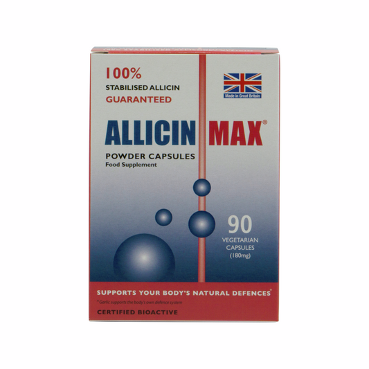 Allicin MAX | 180mg | 90 Kapsler | Allicin International