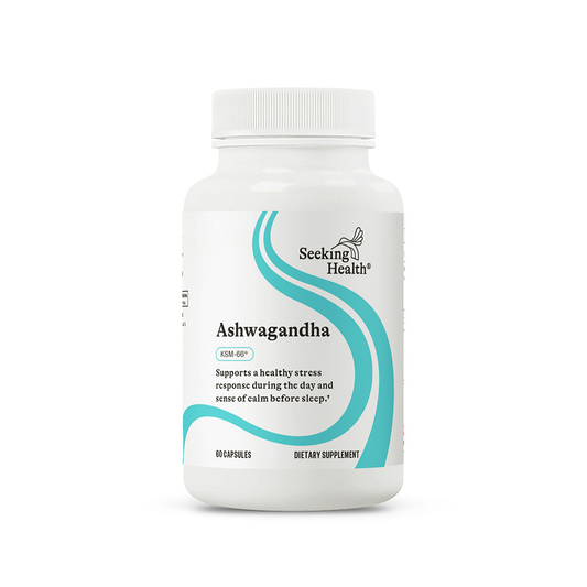 Extrait d'Ashwagandha 467mg - 60 gélules | Seeking Health