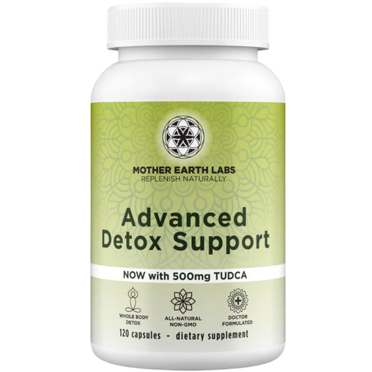 Advanced Detox Support 120 Capsules | Mother Earth Labs