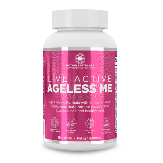 Ageless Me - 180 Capsules | Mother Earth Labs