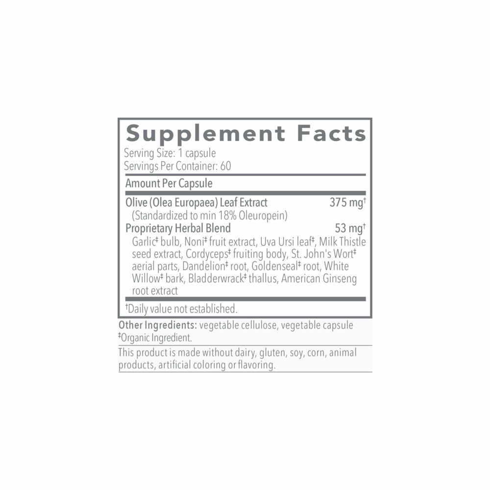 Olivirex - 60 Capsules | Biocidin Botanicals