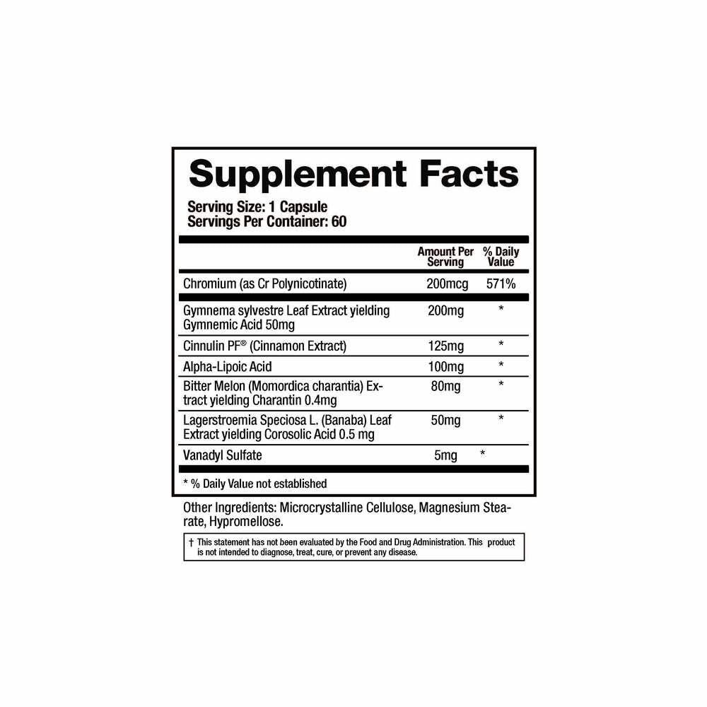 Support Glucose - 60 Capsules | BioMatrix