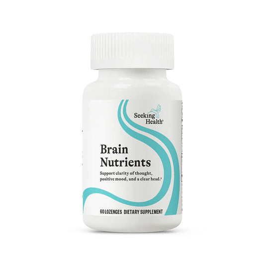 Brain Nutrients - 60 Lozenges| Seeking Health