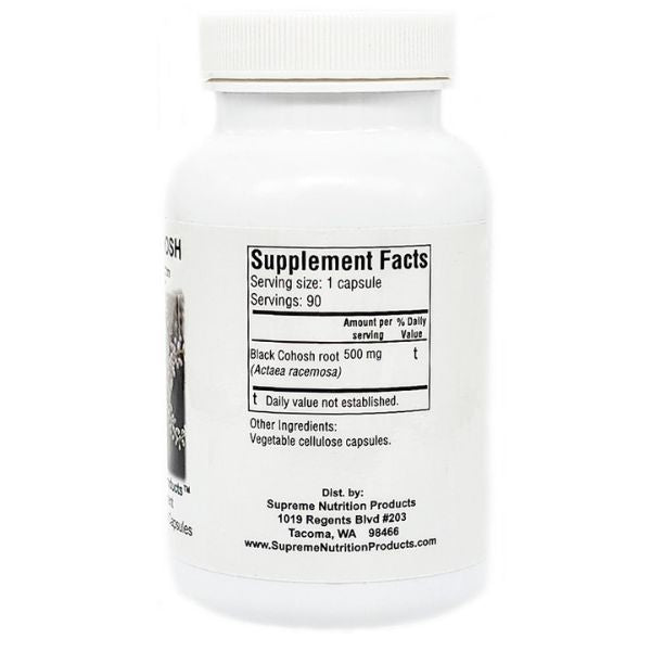Black Cohosh Supreme - 90 Capsules | Supreme Nutrition Products