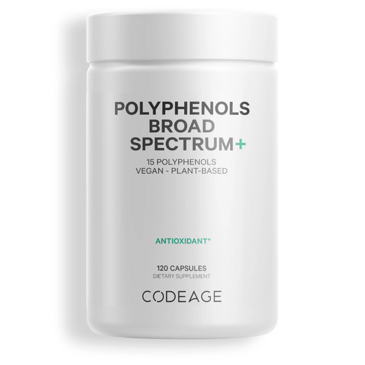 Polyphenols Broad Spectrum + - 120 Capsules | Codeage