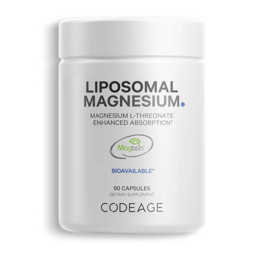 Liposomale Magnesio L-Treonato - 90 Capsule | Codeage