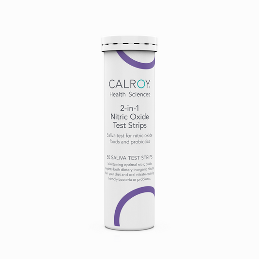 2-in-1 Nitric Oxide Test Strips - 50 Strips | Calroy Health Sciences