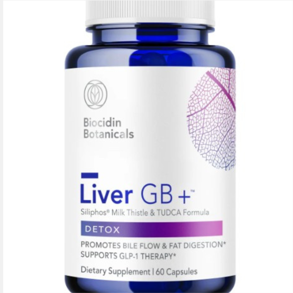 Liver GB+ - 60 Capsules | Biocidin Botanicals