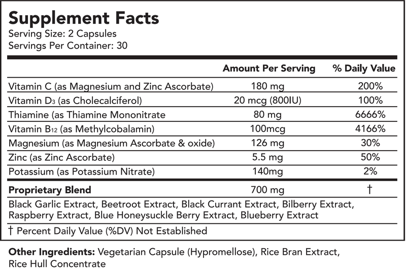 Vascanox HP - 60 Capsules