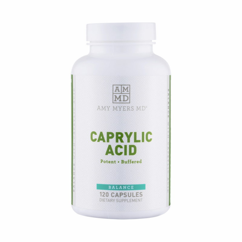 Caprylic Acid - 120 Capsules | Amy Myers MD